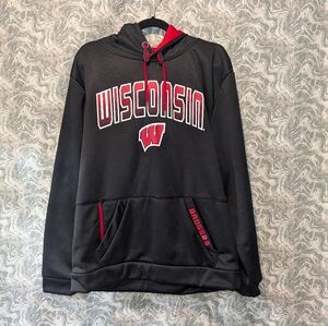 NWT Wisconsin Badgers Hoodie Sweatshirt Size XL